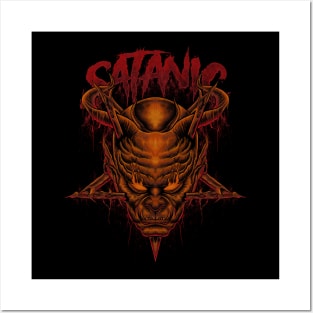 satanic Posters and Art